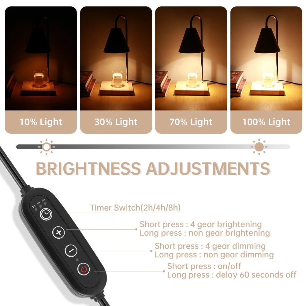 Table Lamps Led Candle Warmer Lamp for Home Decor