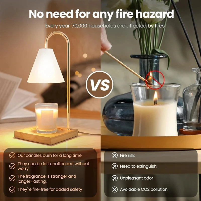 Table Lamps Led Candle Warmer Lamp for Home Decor