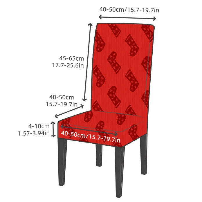 chair Cover Printed Dining Chair Covers Stretchable Washable Kitchen Chair Covers Decoration