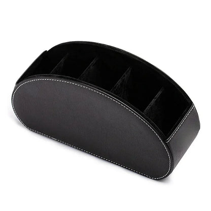 Remote Control Holder with 5 Compartments Remote Control Box for Desktop Storage Media Player Heater Controllers