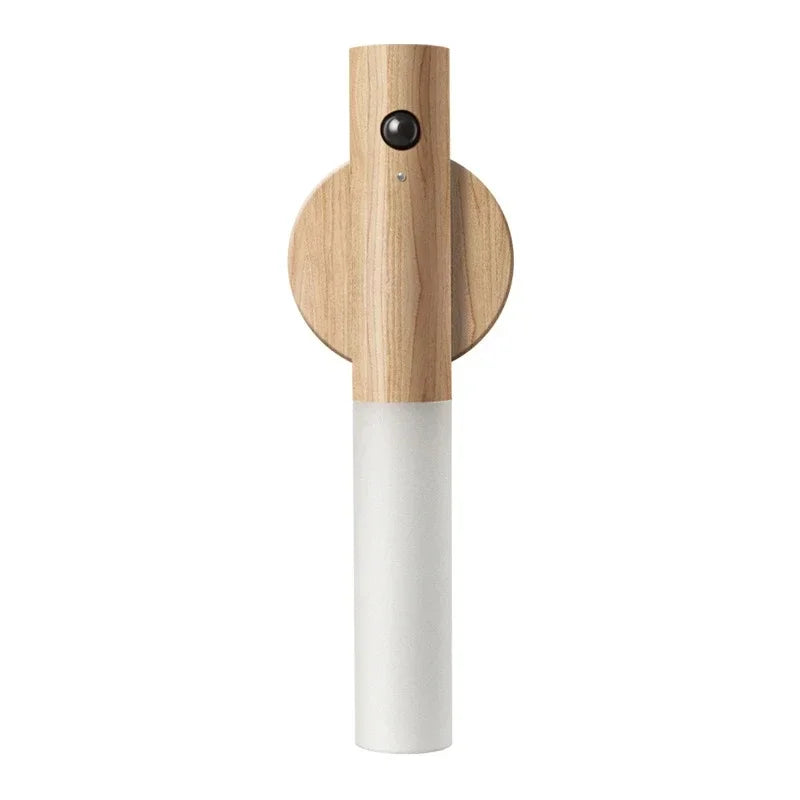Intelligent Wooden Magnetic Suction Lamp LED Charging Night Light Human Body Sensing Light