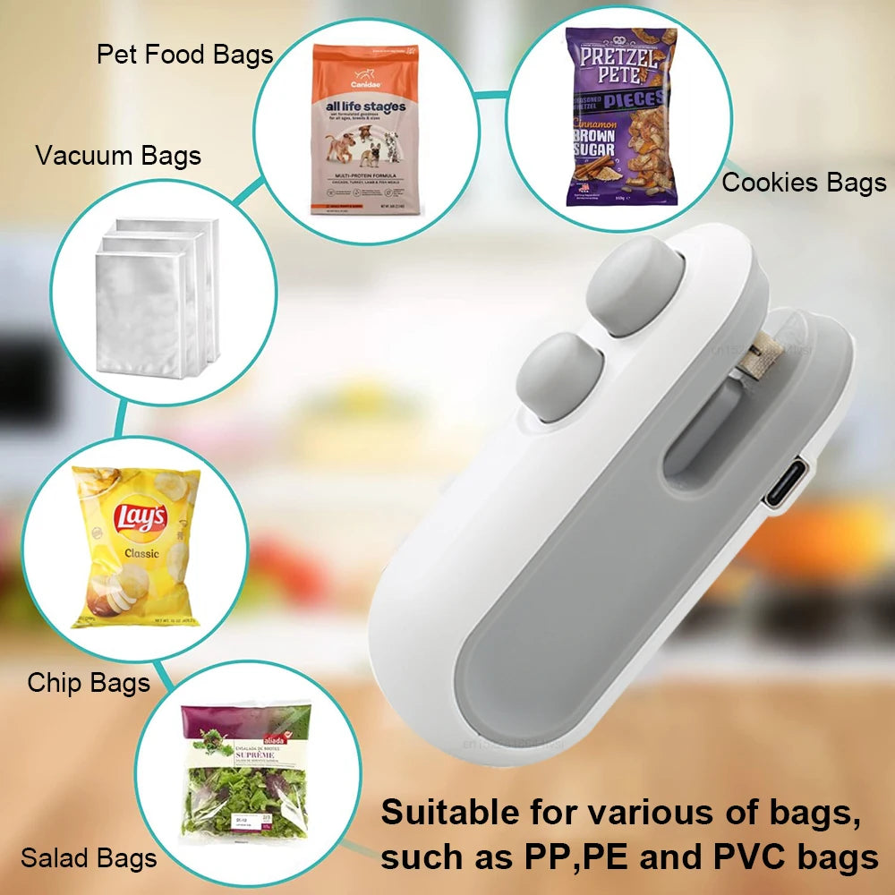 Bag Sealing Machine Plastic Bag Sealer Portable 