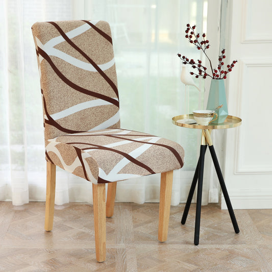 chair Cover Printed Dining Chair Covers Stretchable Washable Kitchen Chair Covers Decoration